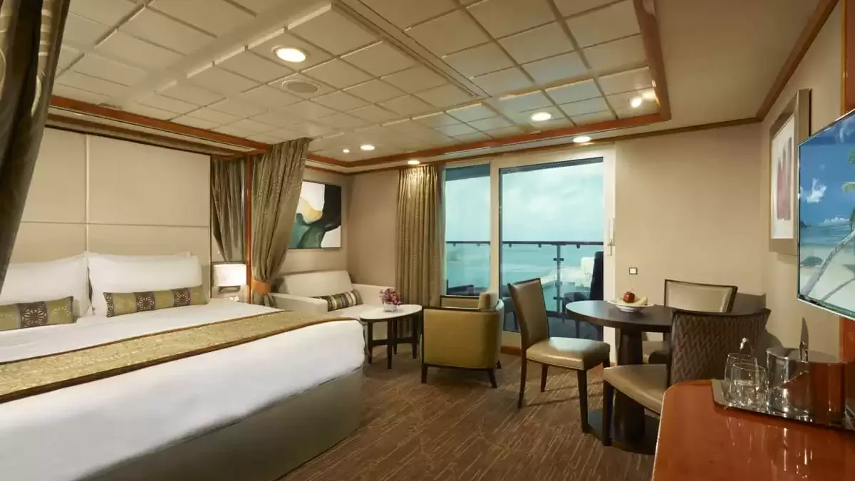 Une cabine à bord du Norwegian Dawn