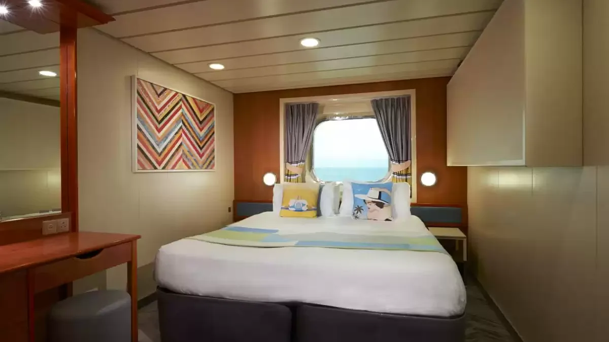 Une cabine à bord du Norwegian Dawn