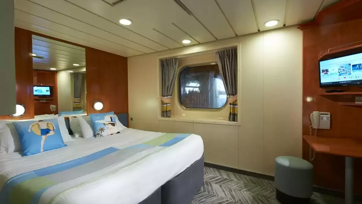 Une cabine à bord du Norwegian Dawn