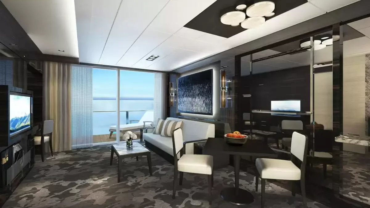 Une cabine à bord du Norwegian Encore