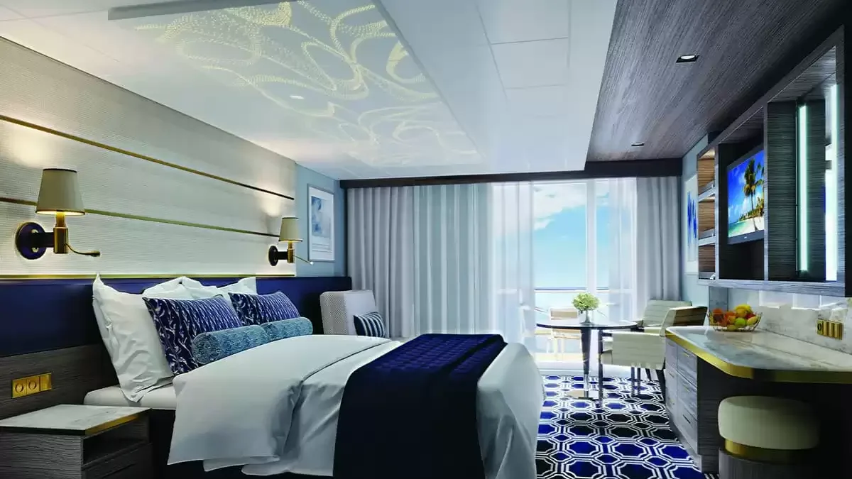 Une cabine à bord du Norwegian Encore