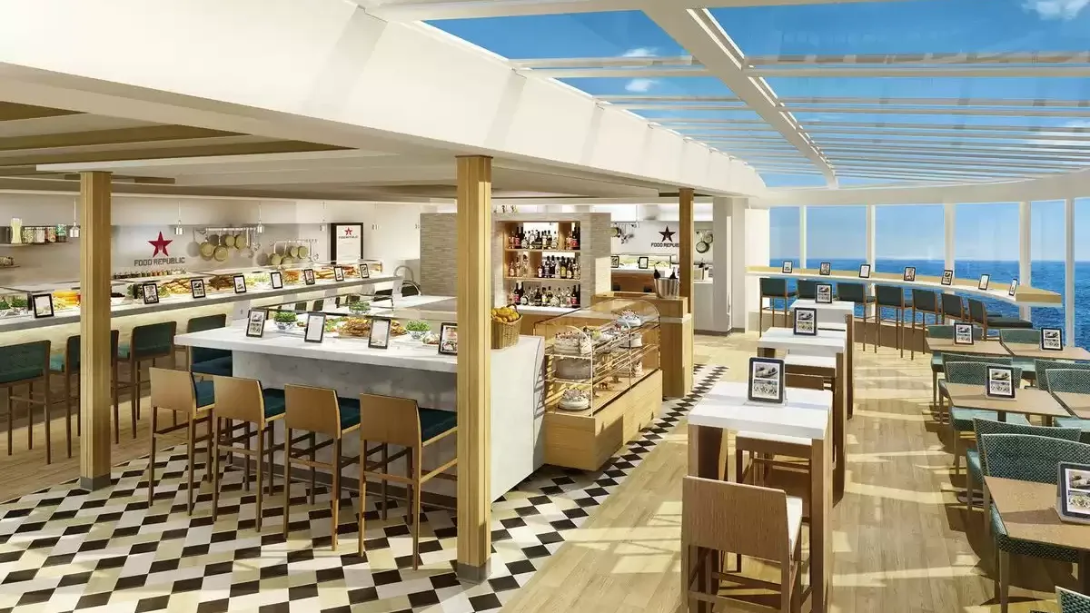 Espaces et activités à bord du Norwegian Encore