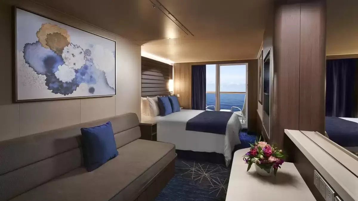 Une cabine à bord du Norwegian Encore