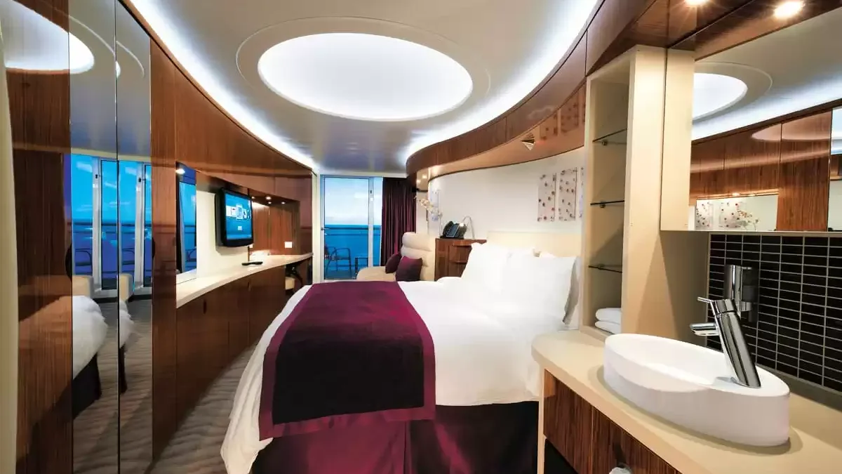 Une cabine à bord du Norwegian Epic