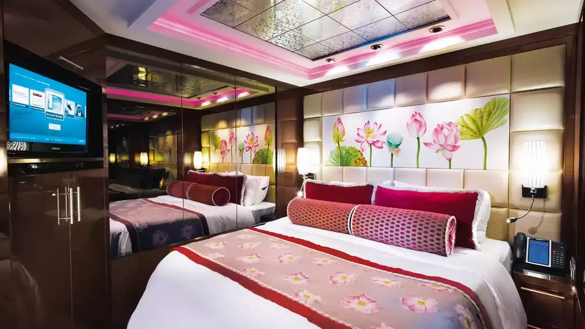 Une cabine à bord du Norwegian Epic