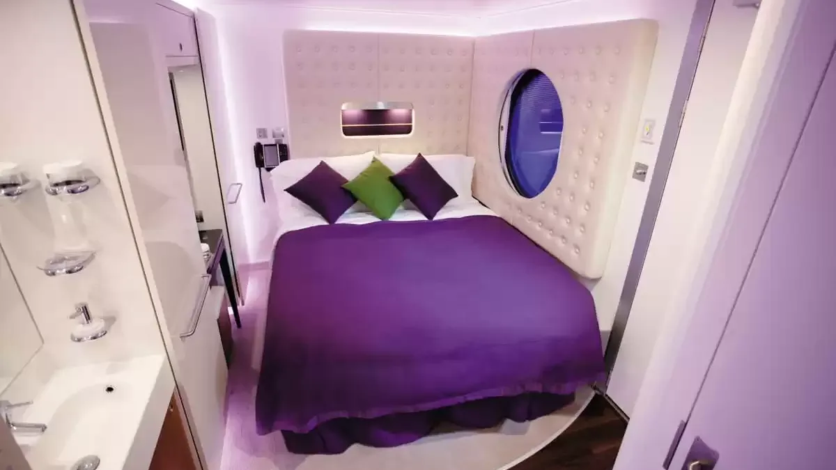 Une cabine à bord du Norwegian Epic