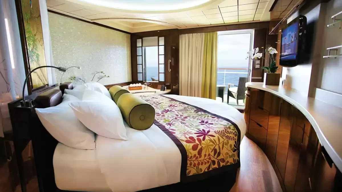 Une cabine à bord du Norwegian Epic