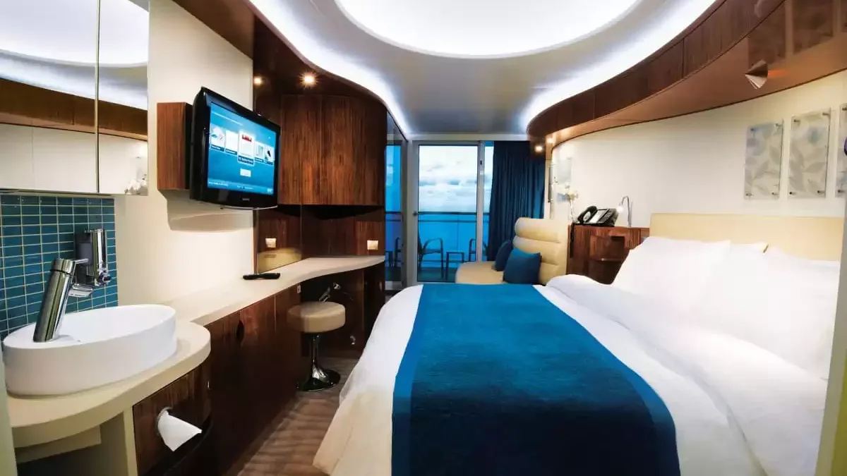 Une cabine à bord du Norwegian Epic