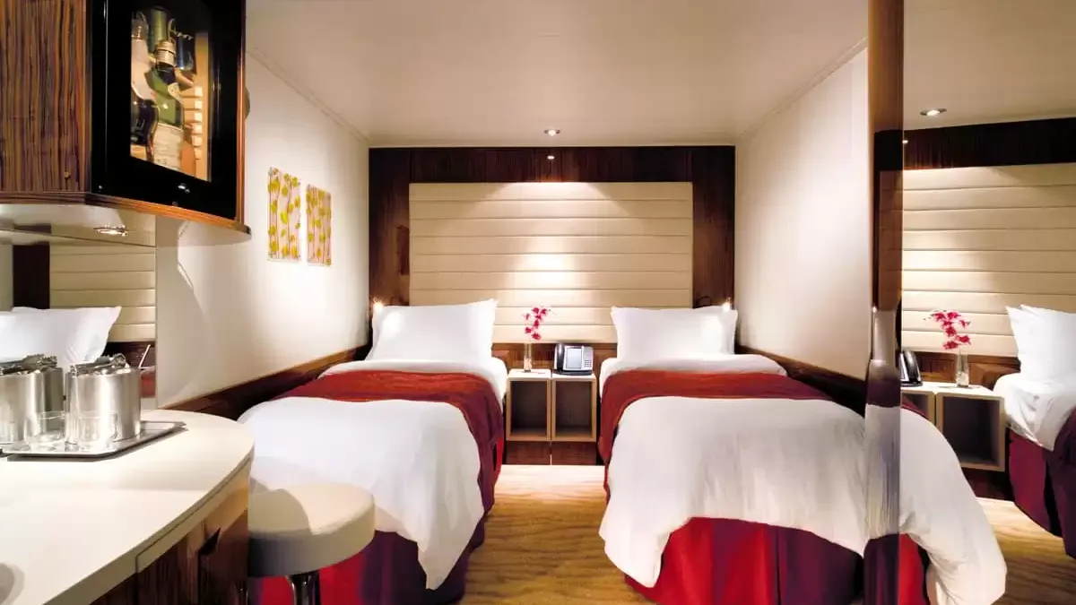 Une cabine à bord du Norwegian Epic