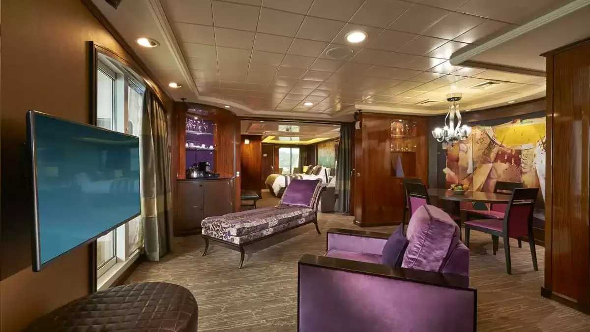 Une cabine à bord du Norwegian Gem