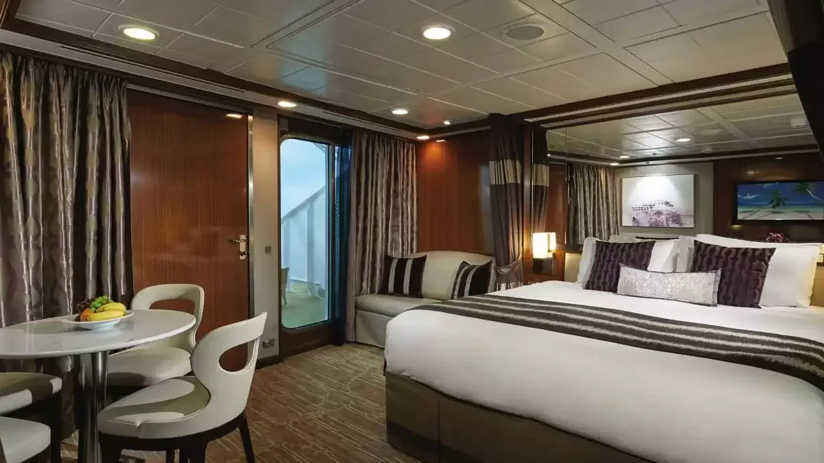 Une cabine à bord du Norwegian Jade