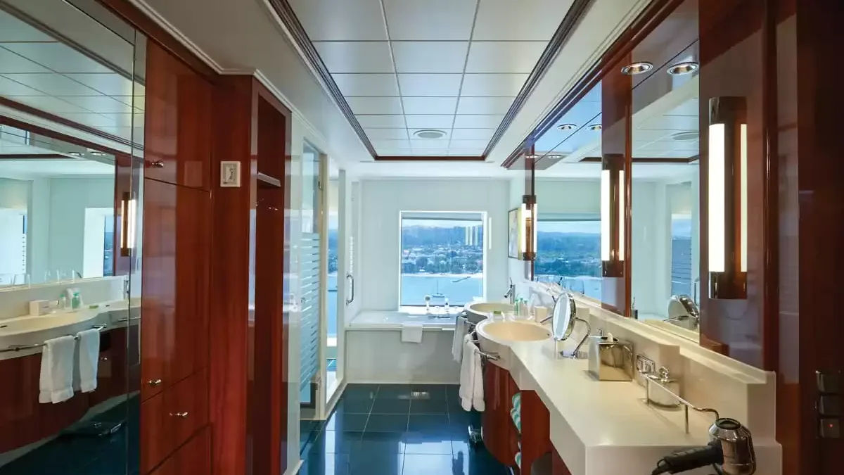 Une cabine à bord du Norwegian Jade