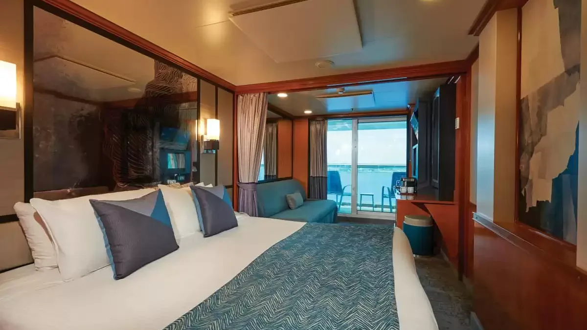 Une cabine à bord du Norwegian Jade