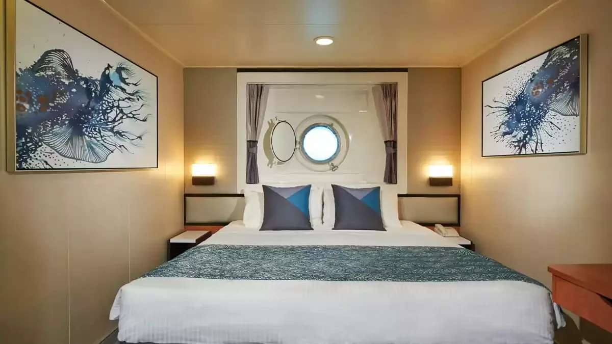 Une cabine à bord du Norwegian Jade