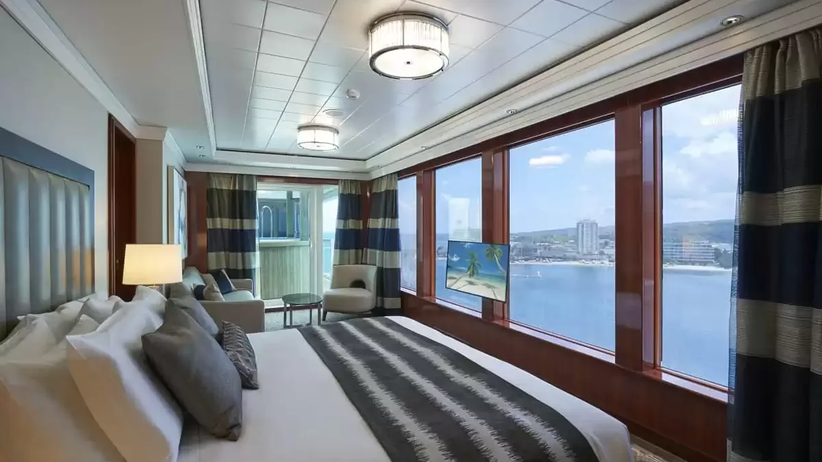 Une cabine à bord du Norwegian Jade