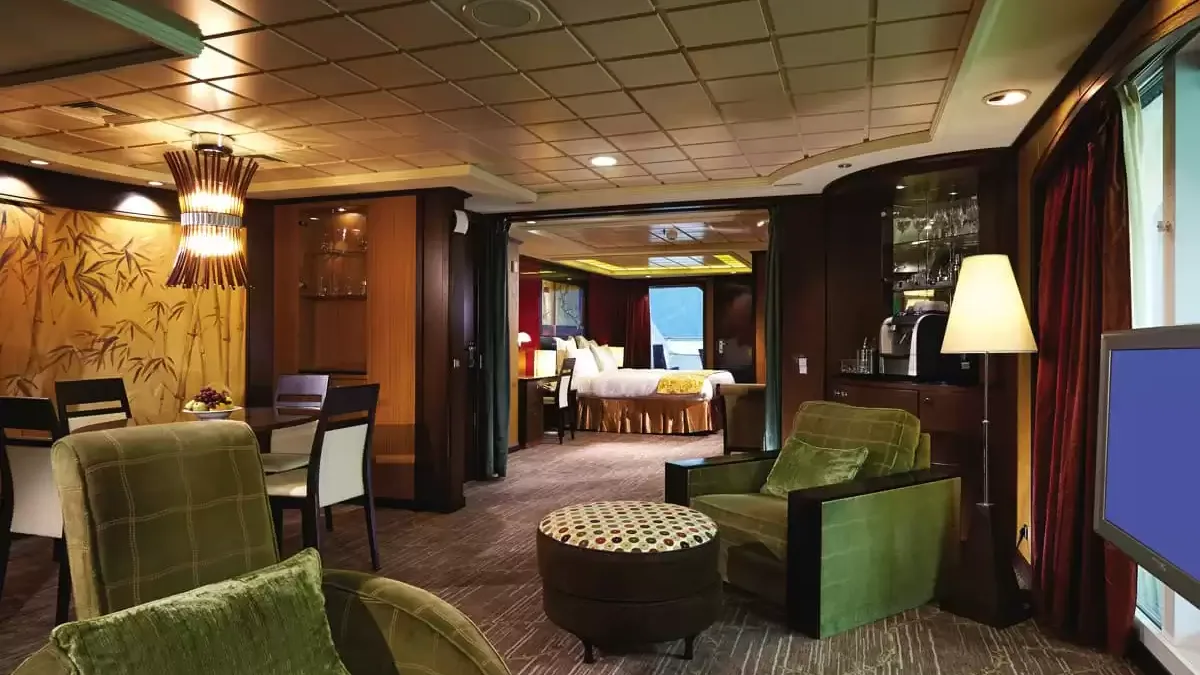 Une cabine à bord du Norwegian Jewel
