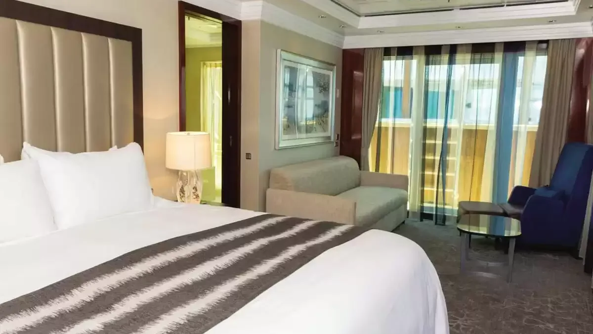 Une cabine à bord du Norwegian Jewel