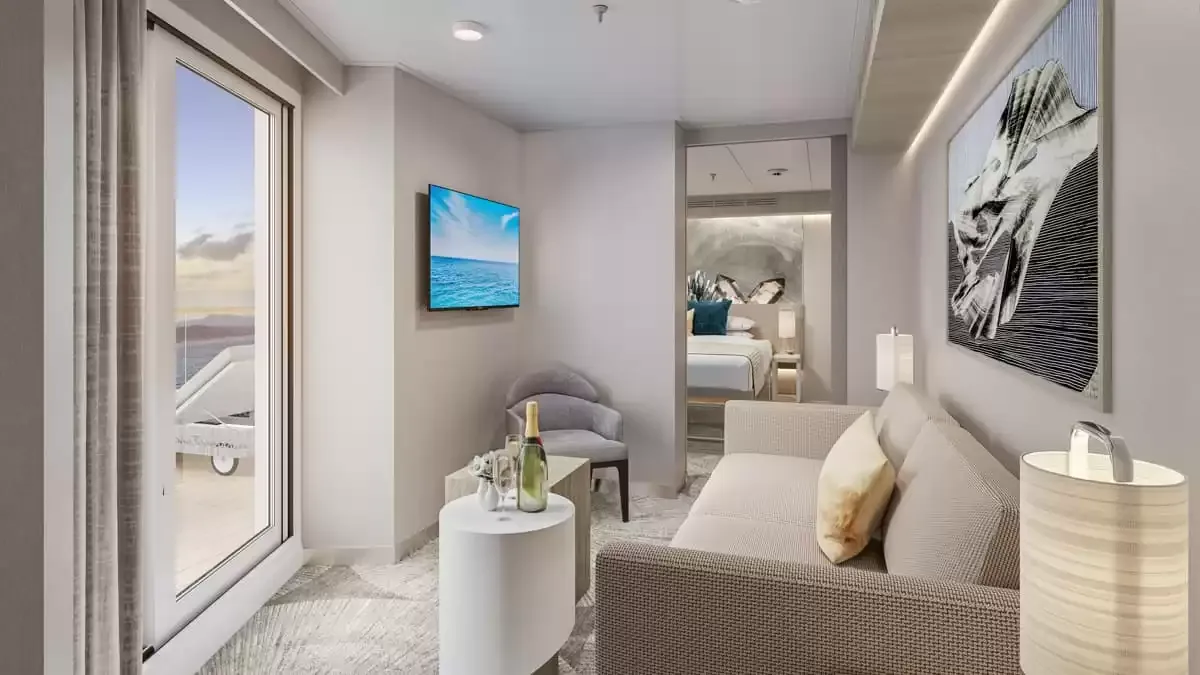Une cabine à bord du Norwegian Prima