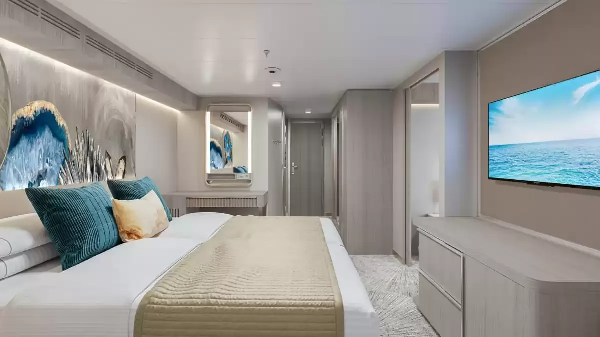 Une cabine à bord du Norwegian Prima