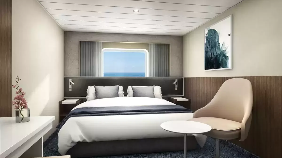 Une cabine à bord du Norwegian Spirit