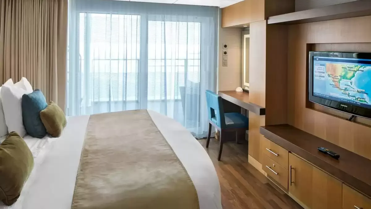 Une cabine à bord du Oasis of the Seas