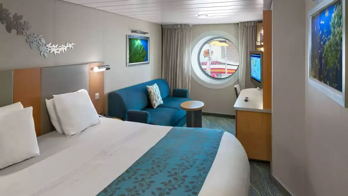 Une cabine à bord du Oasis of the Seas