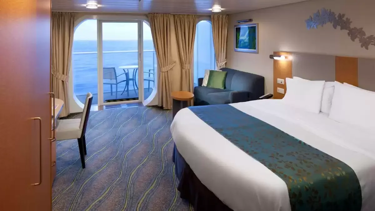 Une cabine à bord du Oasis of the Seas