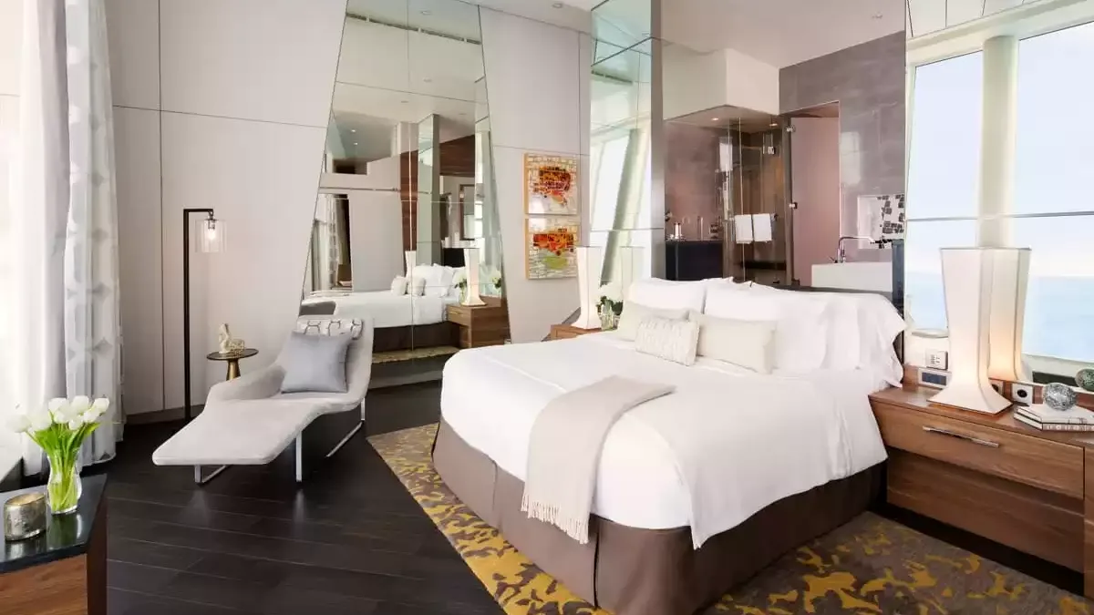 Une cabine à bord du Oasis of the Seas