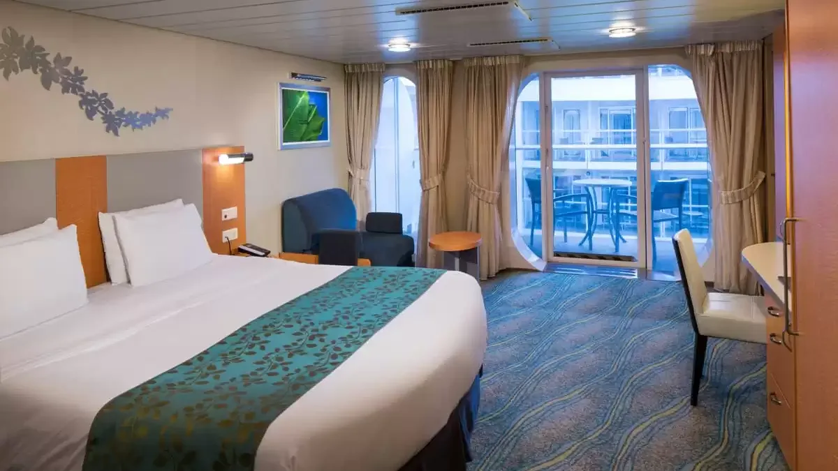 Une cabine à bord du Oasis of the Seas