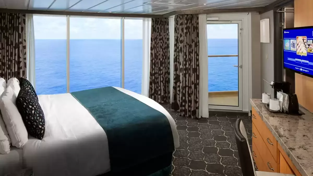Une cabine à bord du Oasis of the Seas