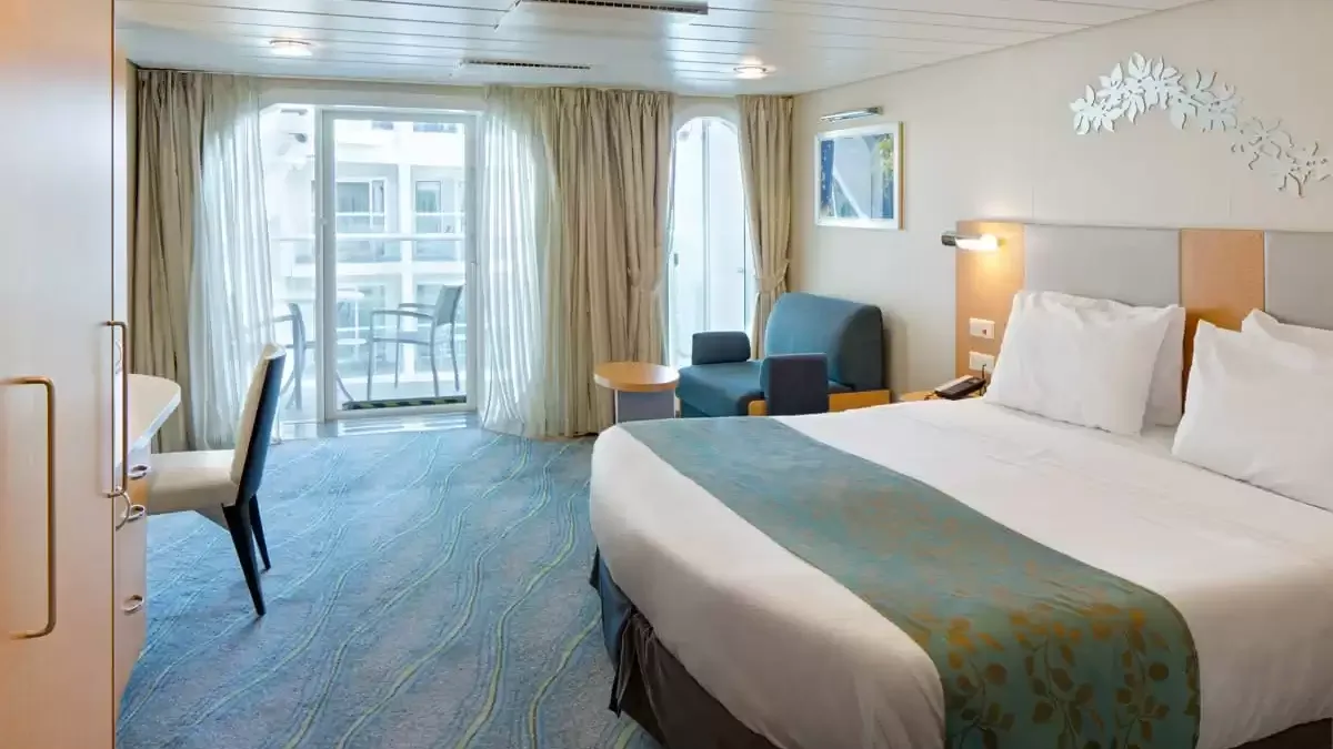 Une cabine à bord du Oasis of the Seas