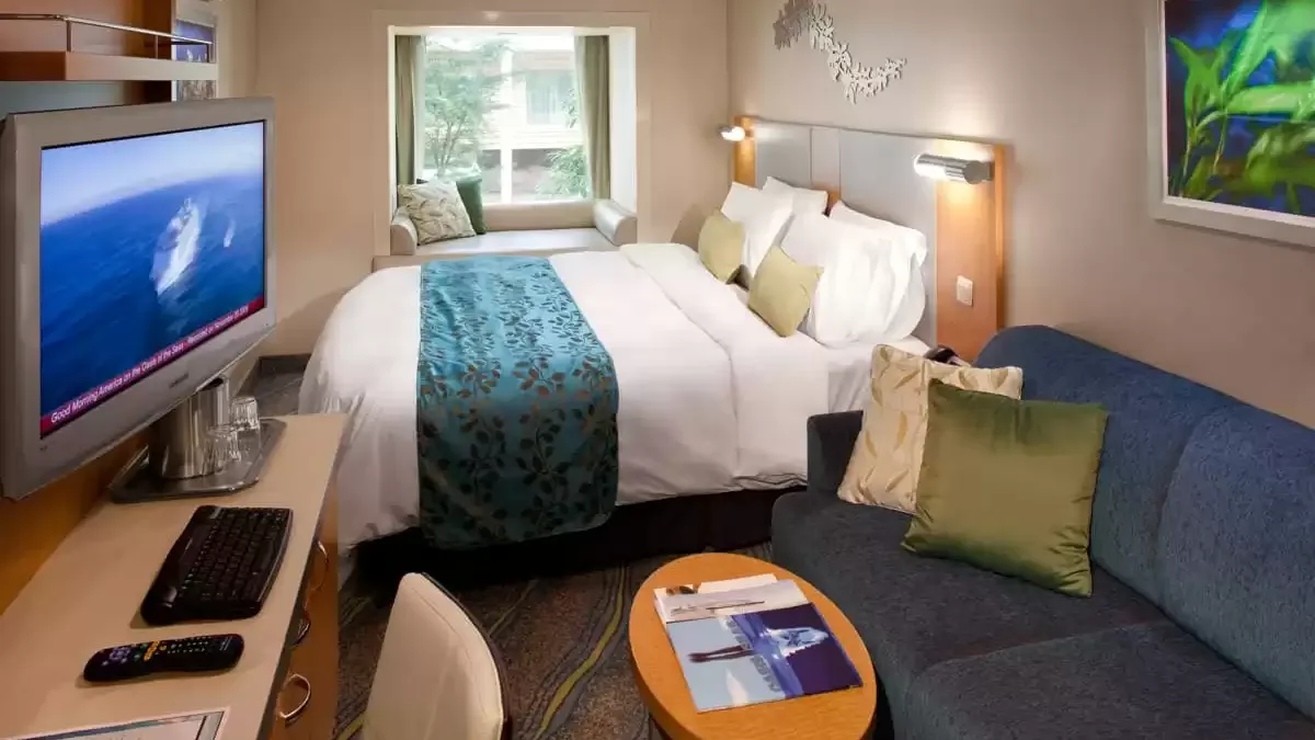 Une cabine à bord du Oasis of the Seas