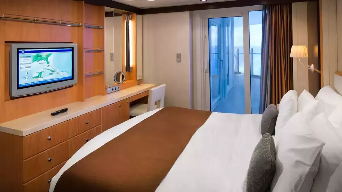 Une cabine à bord du Oasis of the Seas
