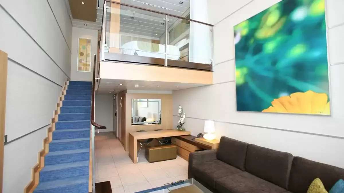 Une cabine à bord du Oasis of the Seas