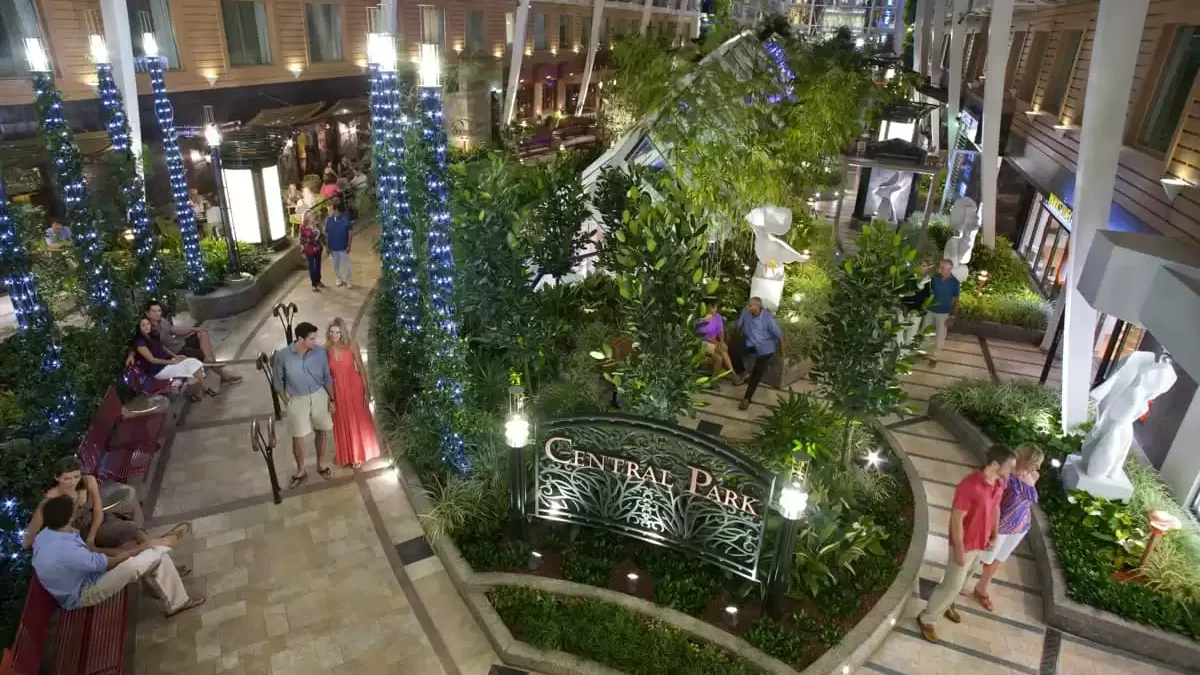 Espaces et activités à bord du Oasis of the Seas