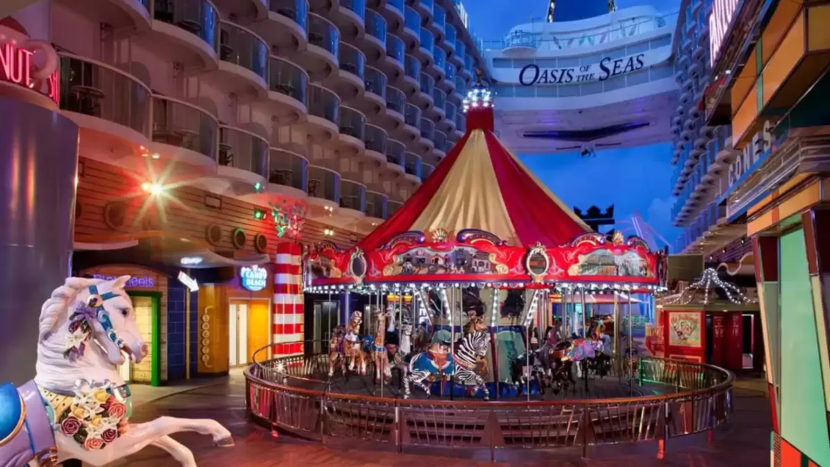 Espaces et activités à bord du Oasis of the Seas