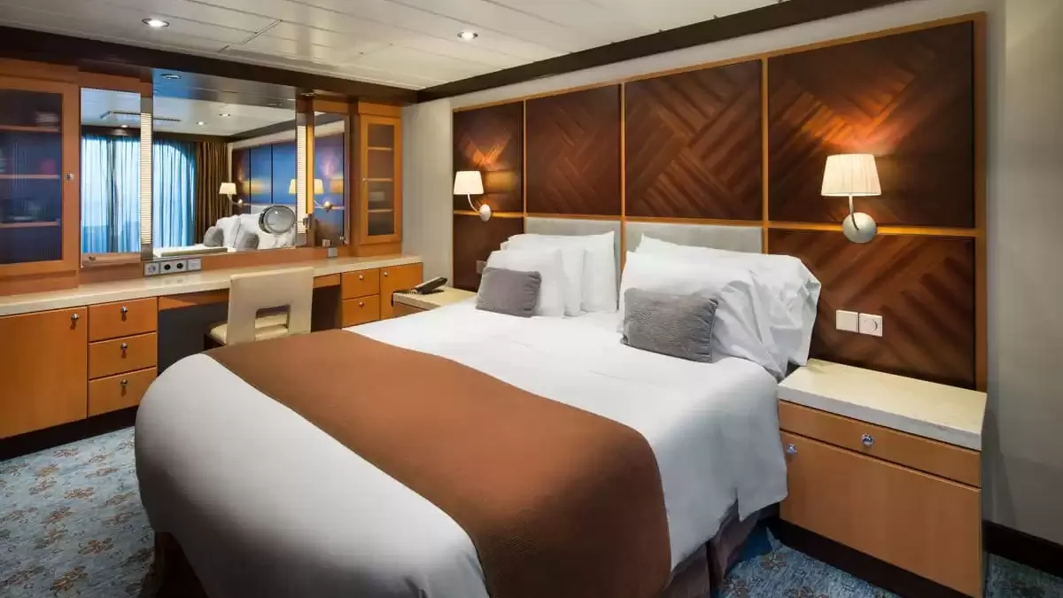 Une cabine à bord du Oasis of the Seas