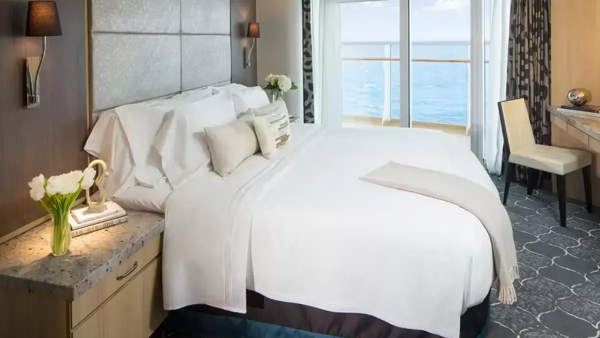 Une cabine à bord du Oasis of the Seas