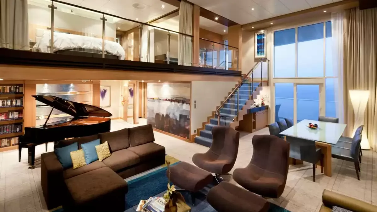 Une cabine à bord du Oasis of the Seas