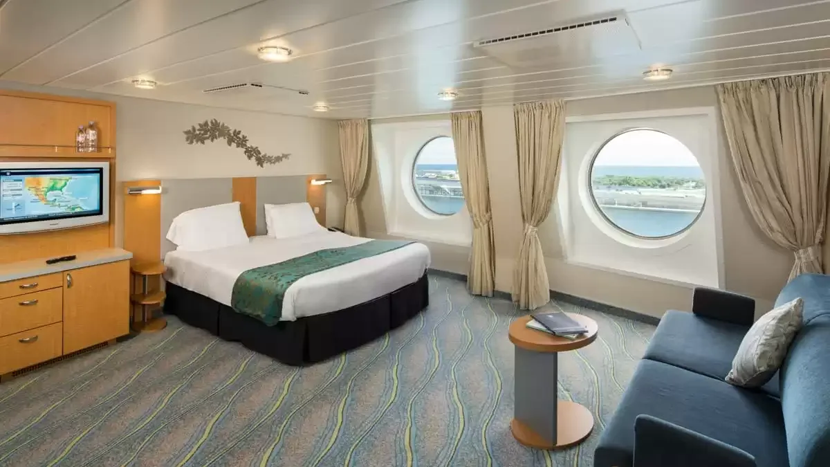 Une cabine à bord du Oasis of the Seas