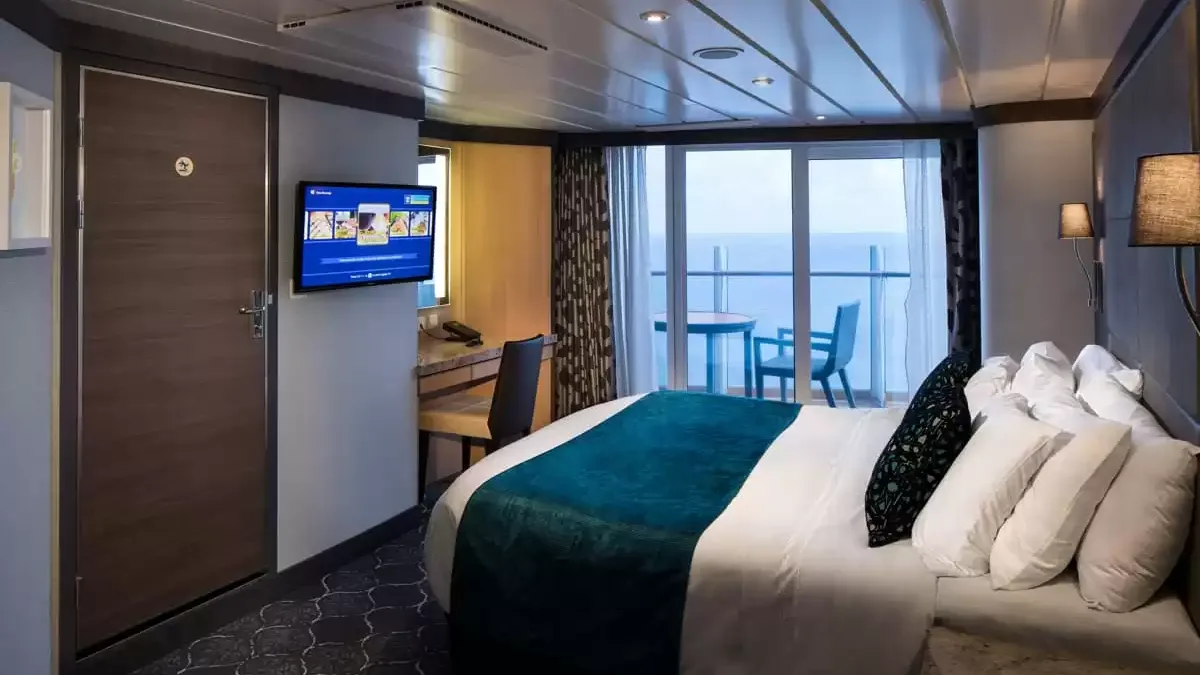 Une cabine à bord du Oasis of the Seas