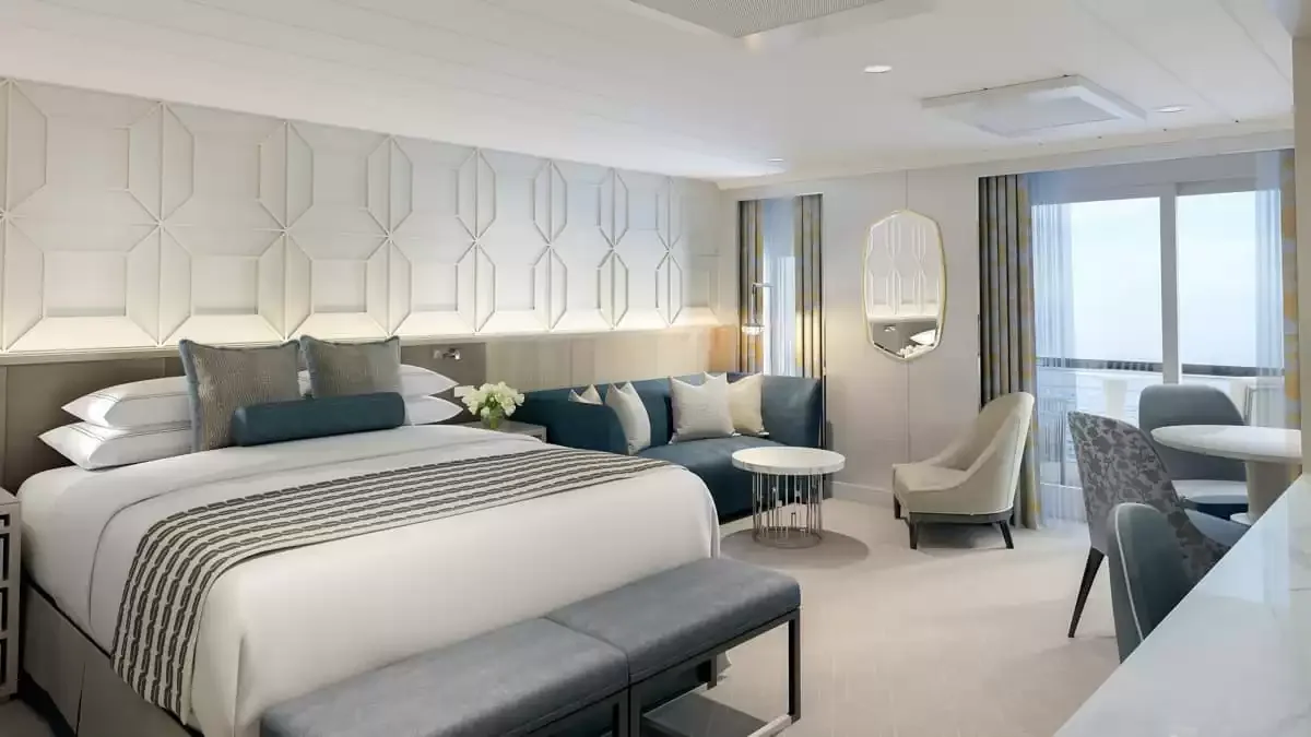 Une cabine à bord du Oceania Allura
