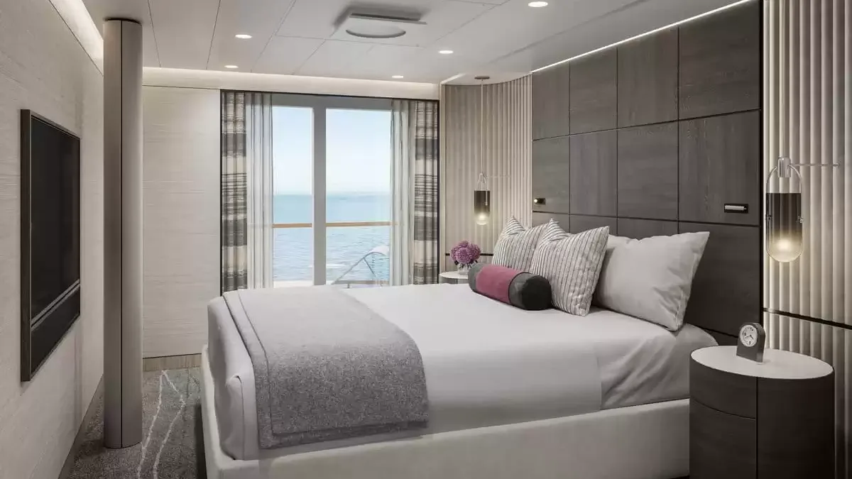 Une cabine à bord du Oceania Allura