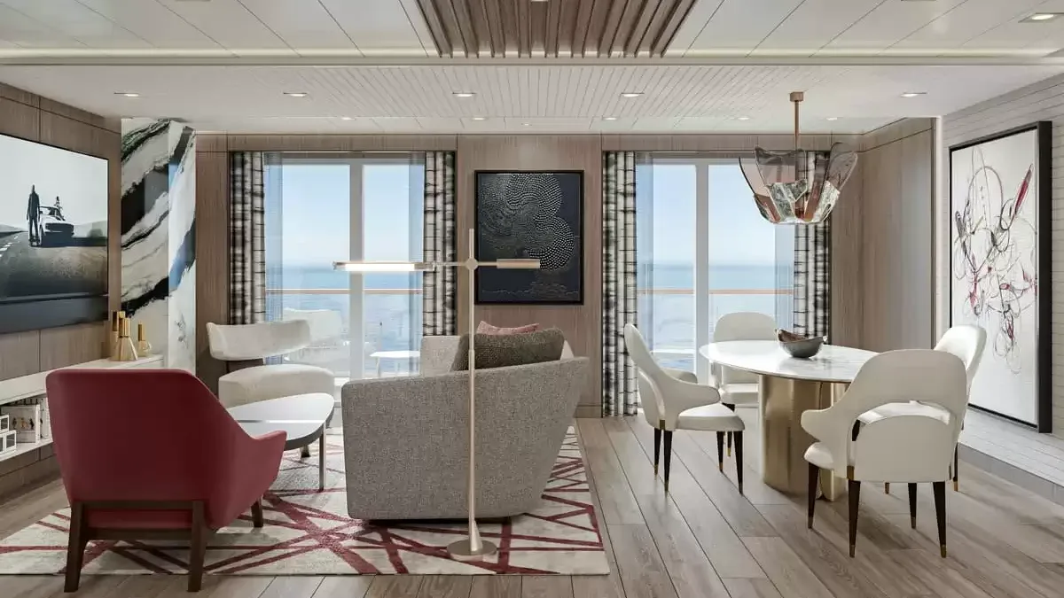 Une cabine à bord du Oceania Allura