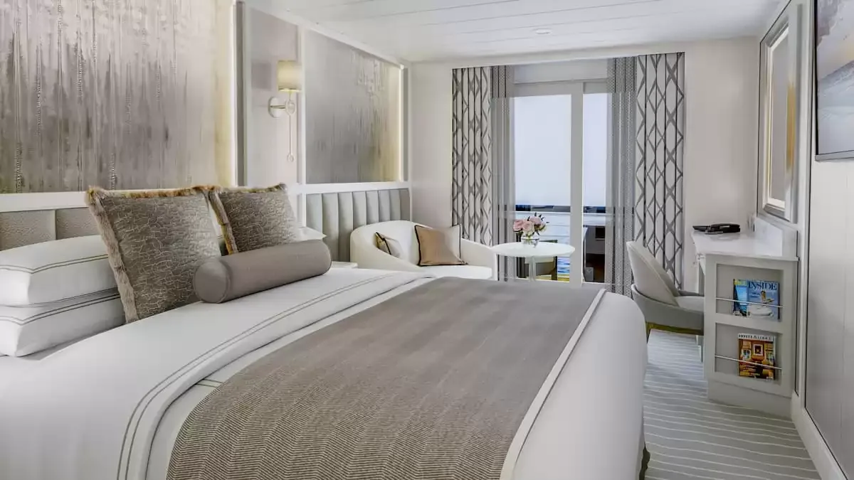 Une cabine à bord du Oceania Allura