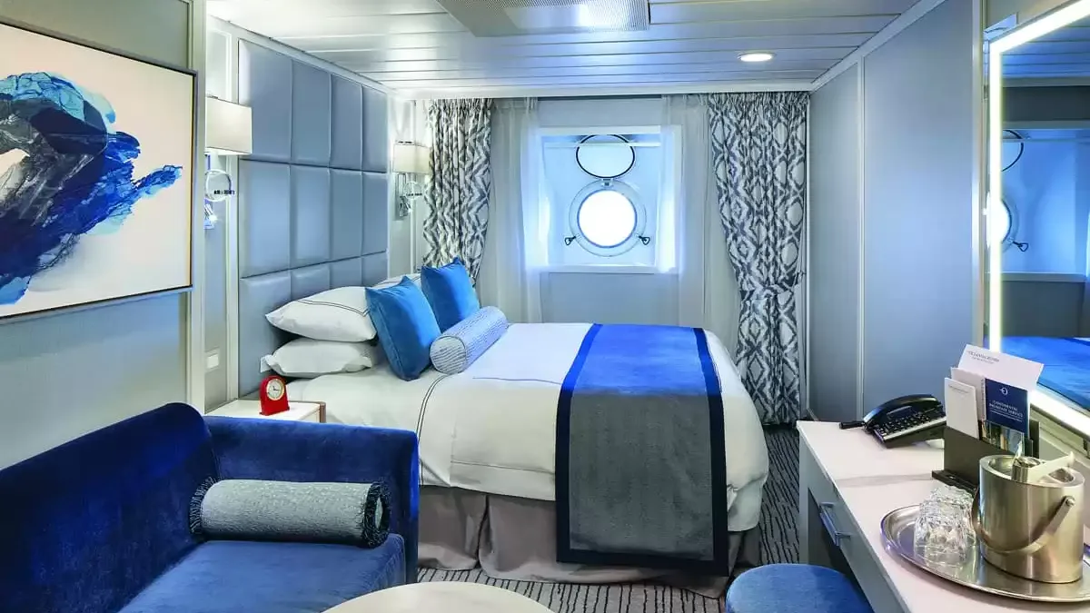 Une cabine à bord du Oceania Insignia