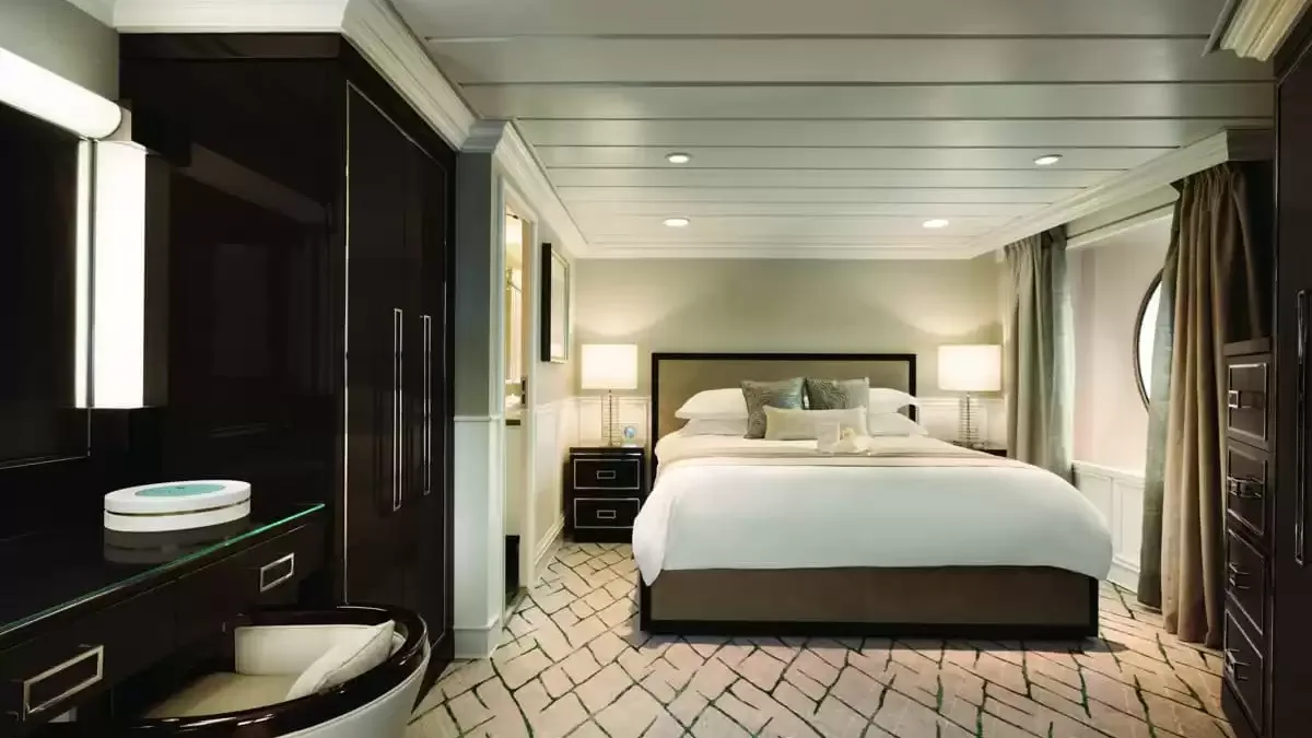 Une cabine à bord du Oceania Insignia