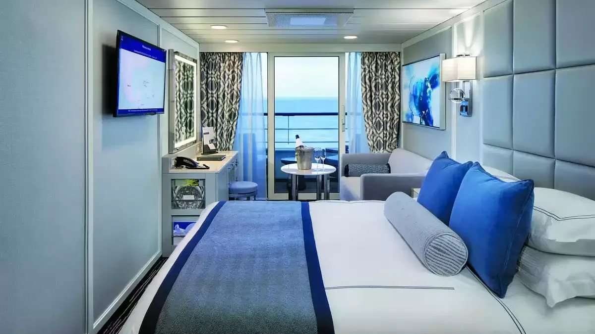 Une cabine à bord du Oceania Insignia