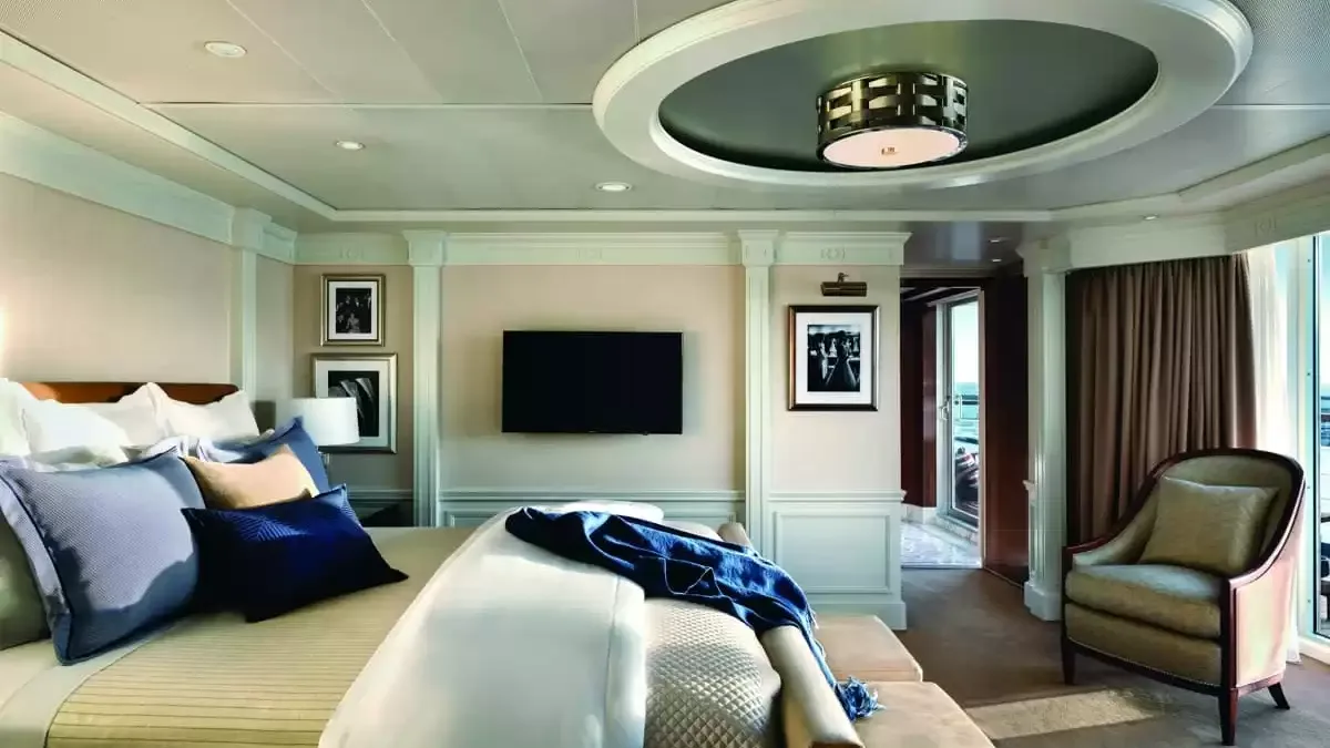 Une cabine à bord du Oceania Marina