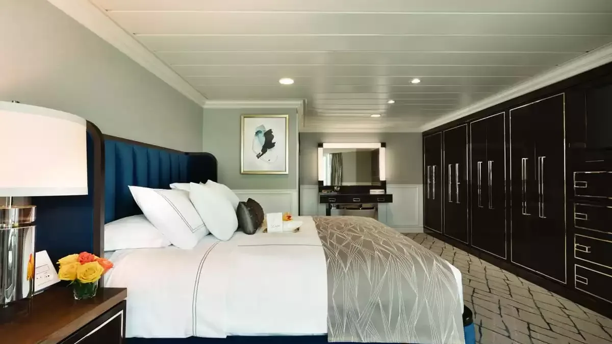 Une cabine à bord du Oceania Nautica